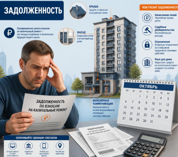 ВОПРОС-ОТВЕТ: Если при покупке квартиры есть долг по взносам на капремонт